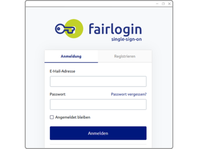 Mockup for fairlogin